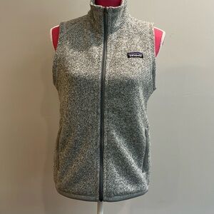 Patagonia Better Sweater fleece vest, gray marl. Size small women’s.Barely worn.